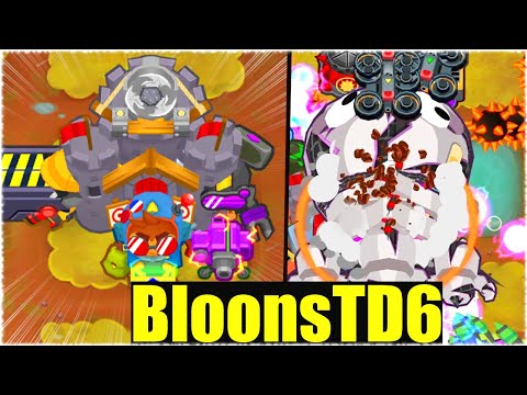 DIE SUPPORTAFFEN SCHIMPANSENTAKTIK! - Bloons Td6 [Deutsch/German]