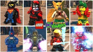 All 20 Level Hidden Character Cards in LEGO DC Super Villains