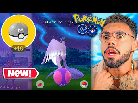 🚨CONSEGUI🚨 *ARTICUNO DE GALAR* QUE EU NUNCA TINHA VISTO… 🤯😍😱 #pokemongo