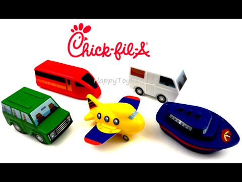 2016 WORLD TOUR CHICK-FIL-A SET OF 5 KIDS MEAL TOYS TRAVEL KITS COLLECTION VIDEO REVIEW