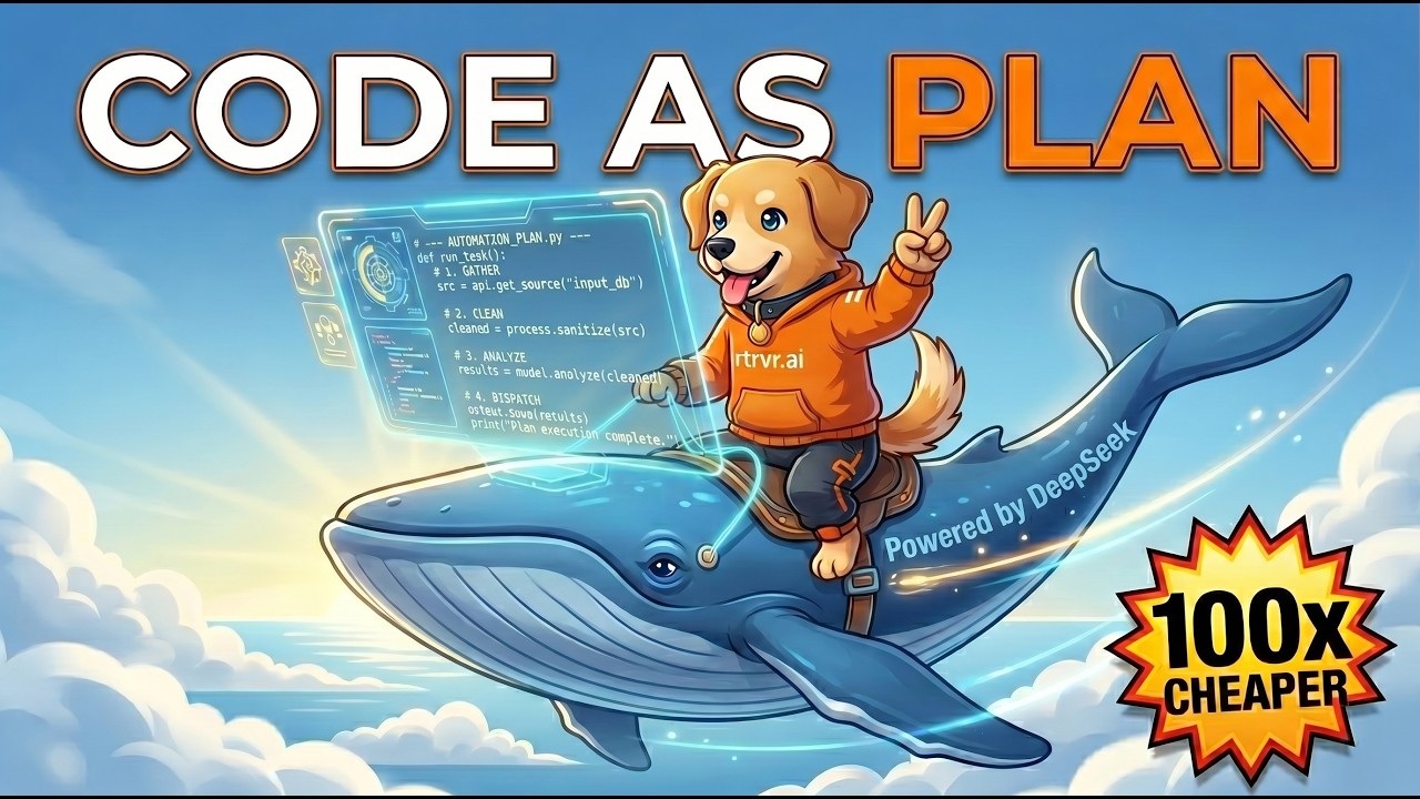 Code-as-Plan and DeepSeek Flash