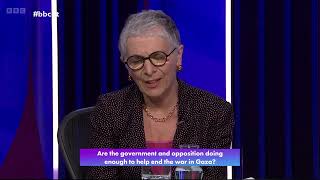 Zionist Liar Melanie Phillips Condones Destruction of Gaza on BBC Question Time  #bbcqt