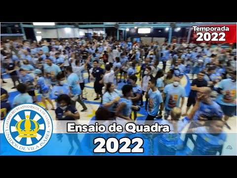 Vila Isabel 2022 ao vivo 4k | Ensaio de quadra #quadras22