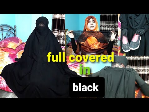 eye veil niqab full face cover | gloves | shoes & socks| niqab | tutorial |face cover|youtuber tolki