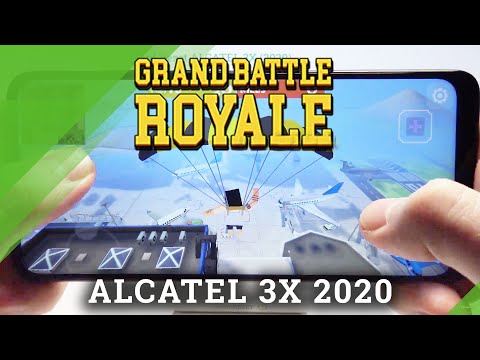 Check Gaming Abilities of Alcatel 3X 2020 - Grand Battle Royale Gameplay