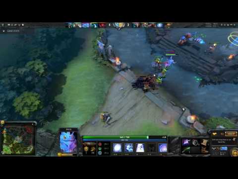 Puck Dendi Hand Of Midas Build Full Gameplay Dota 2