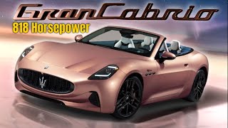 2024 Maserati GranCabrio Folgore with Electric 818 Horsepower