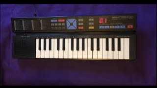 Video thumbnail for Yamaha PSS-100 Demo - ALL the Voices in 4 minutes ! by Howard J Foster