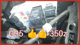 fuse box location for infiniti g35 Nissan 350z