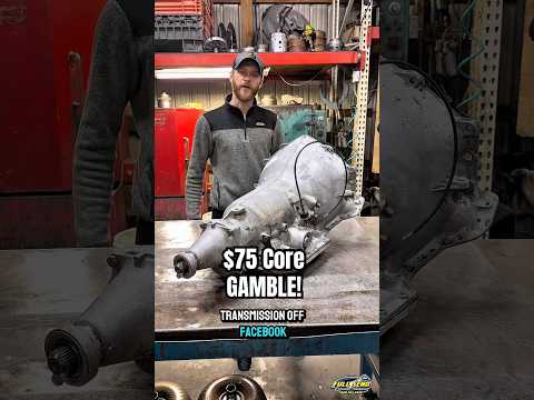 We gambled on this transmission core for $75! Did we win or lose? #transmission #c10 #clutch #chevy