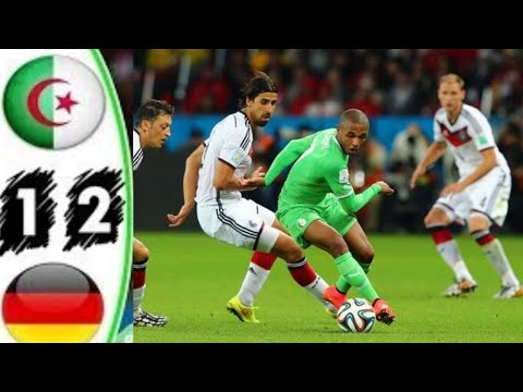 Germany VS Algeria (2-1) 2014 FIFA World Cup Highlights Full English Commentary