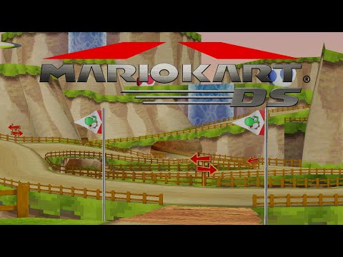 NEW Mario Kart DS Custom Track - N64 Yoshi Valley