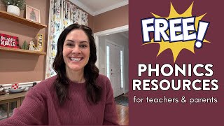 Free Phonics Sites & Resources for K-2 Teachers, Parents, and Homeschool Families