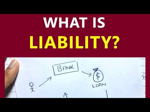 What does liability mean?