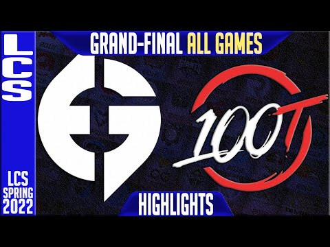 EG vs 100 Highlights ALL GAMES | Grand-Final LCS Playoffs Spring 2022 | Evil Geniuses vs 100 Thieves