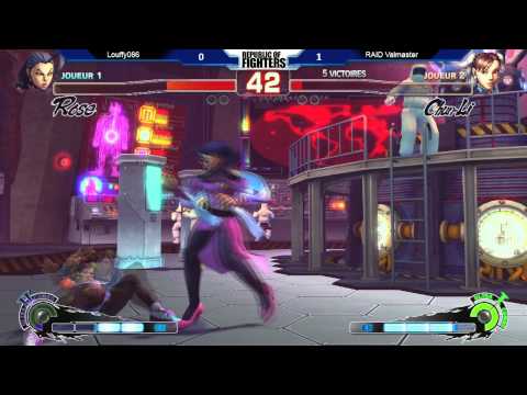 Republic Of Fighters #2 - SF4 Finale Winners - WDM Luffy (Rose) vs Raid Valmaster (Chun-Li)
