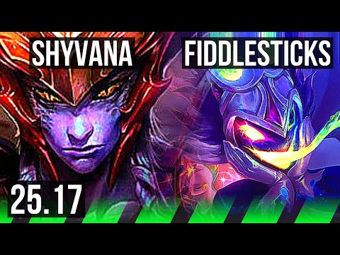 SHYVANA vs FIDDLESTICKS (JGL) | Legendary | EUW Master | 25.17