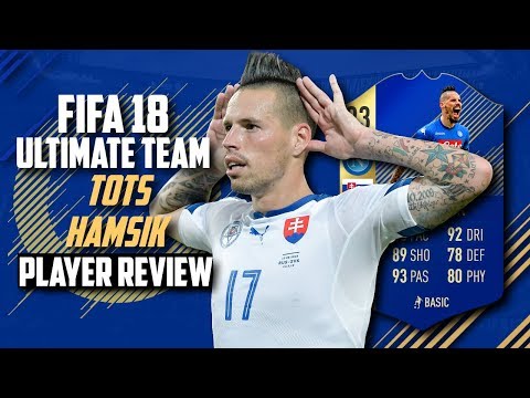 93 TOTS HAMSIK PLAYER REVIEW FIFA 18 | 93 TOTS HAMSIK REVIEW | FIFA 18 ULTIMATE TEAM