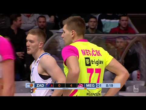 ABA Liga 2019/20, Round 14 match: Zadar - Mega Bemax  (5.1.2020)