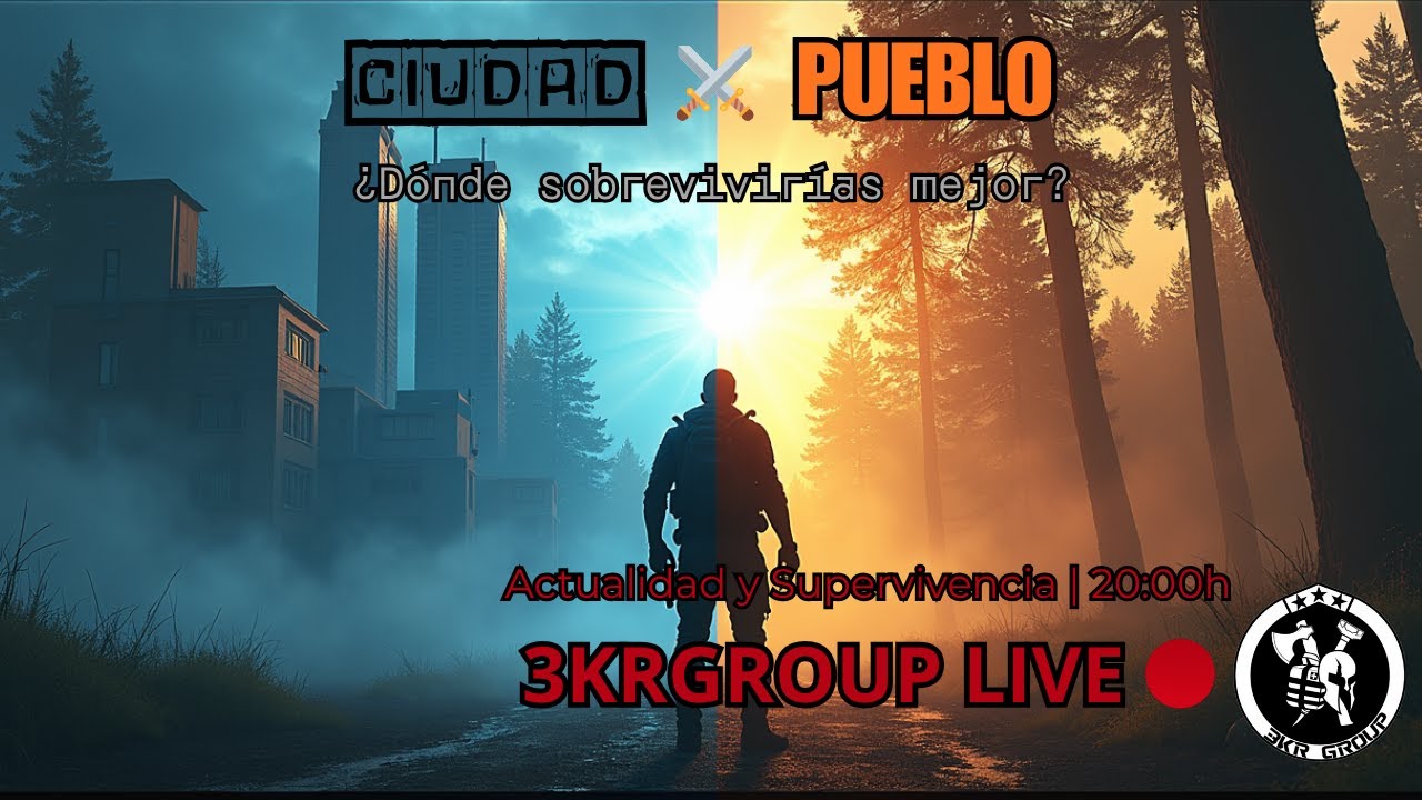 ¿CIUDAD O PUEBLO ? 🔥DONDE ESTAREMOS MAS PREPARADOS y un poco de actualidad