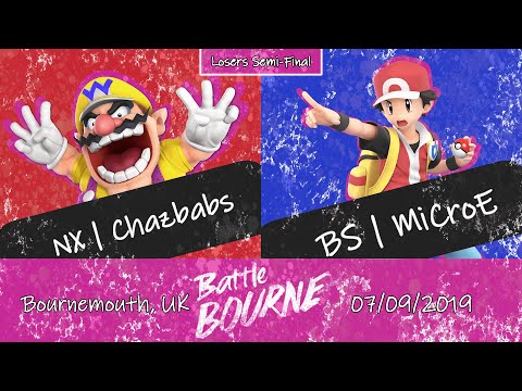 BattleBourne SSBU Singles - Chazbabs (Wario) vs MiCroE (Pokémon Trainer) - Losers' Semifinals