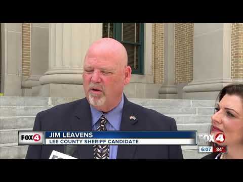 吉姆-萊文斯得到了兩位前李縣警長的支持。 (Jim Leavens endorsed by two former Lee County sheriffs)
