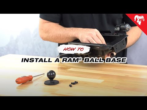 Installation of RAM® Ball Base | GDS® Tech™ for Zebra Technologies