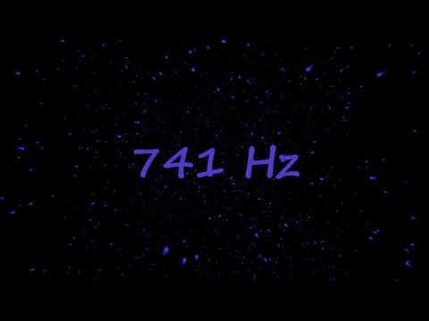 Solfeggio 741 Hz Pure Tone - Cleans the Cells and Detoxifies the Organs, Consciousness Expansion