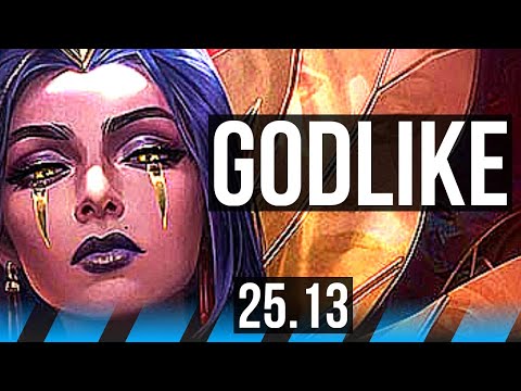 LEBLANC vs SYNDRA (MID) | 7/1/2, Godlike | KR Master | 25.13