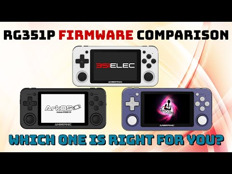 RG351P Firmware Comparison: 351ELEC, ArkOS, and Batocera