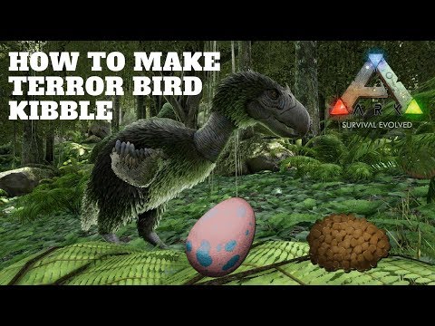 ARK how to make Terror Bird kibble