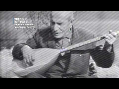 Aşık Veysel Şatıroğlu - Dost Dost Diye Nicesine Sarıldım (Kendi Sesinden)