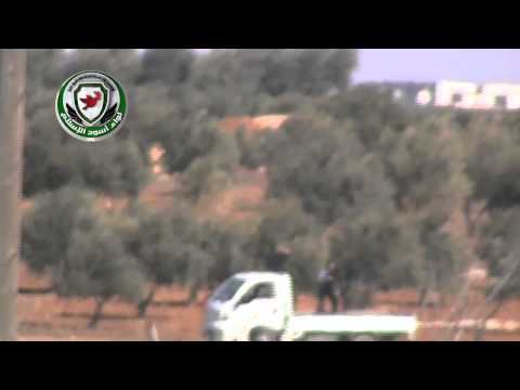 التصدي لقوات النظام في المزارع الشرقية لمدينة تلبيسة من قبل لواء أسود الإسلام