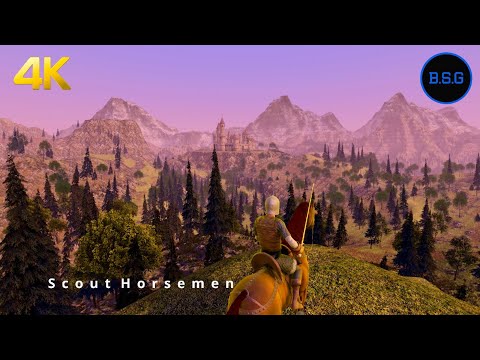 Knight ARMY Siege of Orc's Castle - Ultimate Epic Battle Simulator UEBS Cinematic battle 4K Video