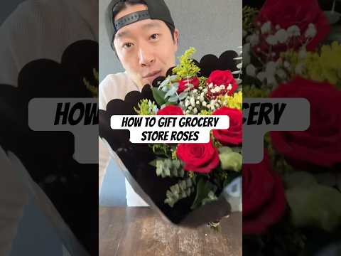 Helping the fellas with flowers 101: grocery store roses #flowers