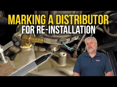 Marking a Distributor for Re-Installation - Summit Racing Tech Tip