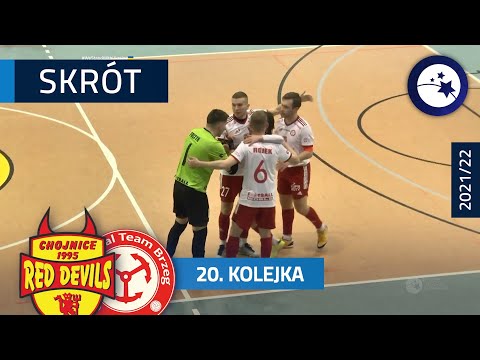 Red Devils Chojnice - Gredar Fit-Morning 2:5 | SKRÓT | 20. kolejka (2021/22)