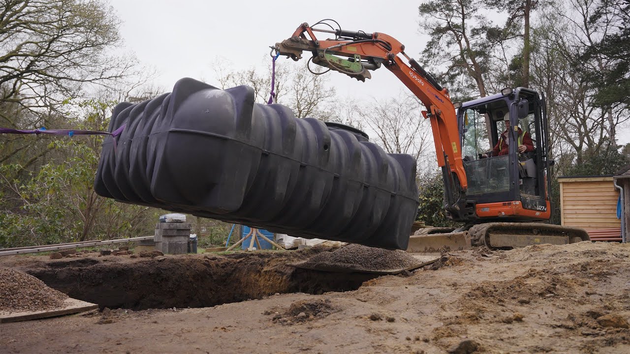 How Self-Builders Future-Proof Their Home with a GRAF UK 5000L Direct Rainwater Harvesting System