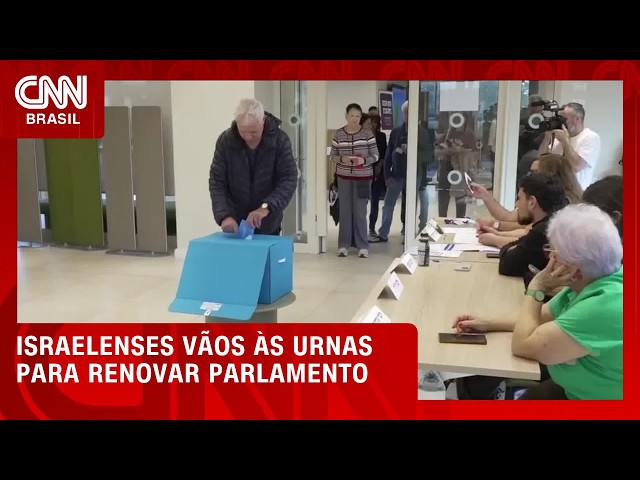 Israel vai às urnas na 1ª eleição desde o 7/10 com era Netanyahu à prova | CNN NOVO DIA