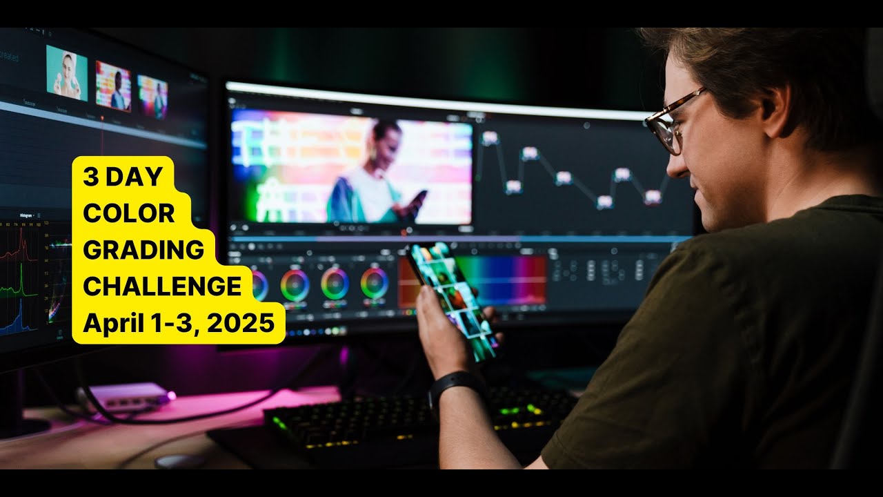 3 Day Color Grading Challenge - What is ALL the BUZZ about?