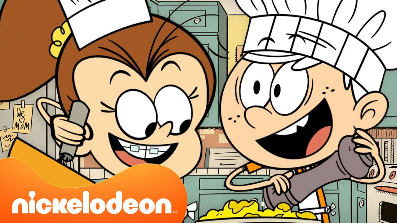 عائلة لاود تطبخ لمدة ساعة كاملة! 🍳 | منزل لاود | منزل لاود | Nickelodeon Arabia