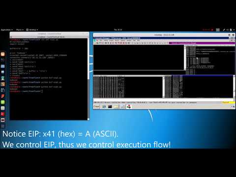 Exploiting a Simple Buffer Overflow Tutorial on Windows