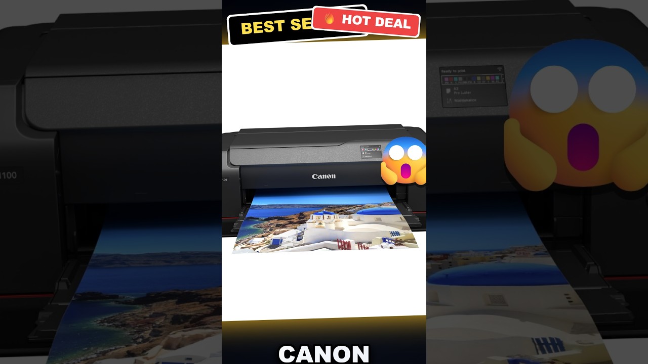 Canon imagePROGRAF PRO-1100 Review: The Best 17-Inch Wireless Photo Printer? Worth the Investment in review video