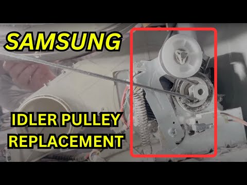 How To Replace a Squeaky Samsung Dryer Tensioner Pulley