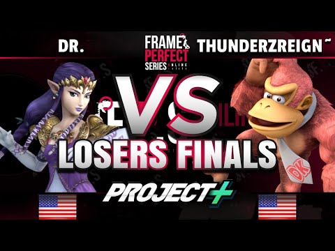 FPS5 Online - Dr. (Zelda) vs. P- | ThundeRzReiGN~ (Donkey Kong) - Project+ Losers Final