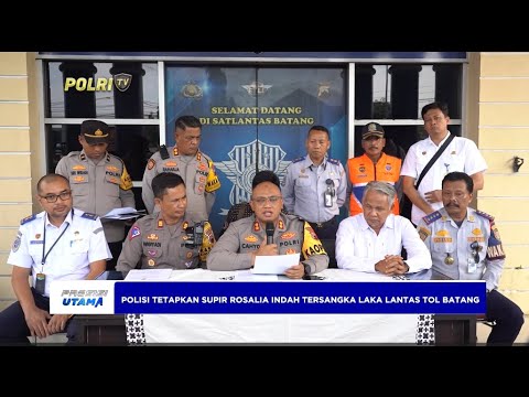 SOPIR BUS ROSALIA INDAH DITETAPKAN SEBAGAI TERSANGKA