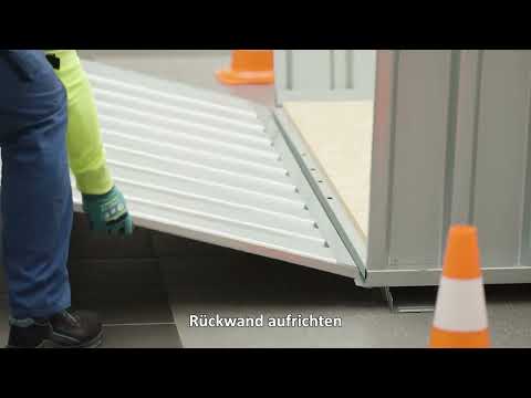 Montagevideo zum Schnellbaucontainer SC3000