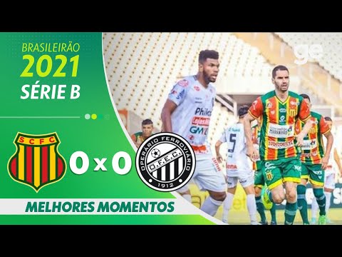 Gols e lances de Sampaio Corrêa x Operário