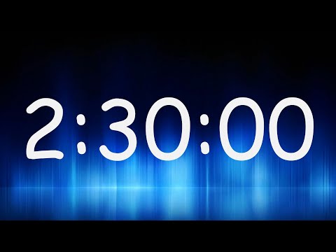 2 Hours 30 Minutes Timer / Countdown from 2h 30min