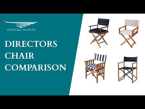 Teak Director’s Chairs Compared: Which One’s Right for You?